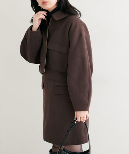 帶領雙拉鍊夾克