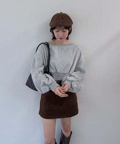 mystic 後背開口 Logo印花 衛衣