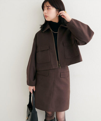 帶領雙拉鍊夾克