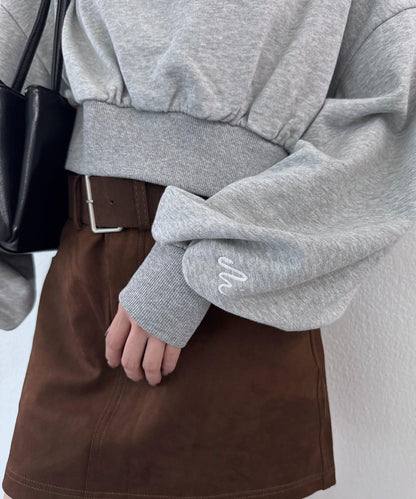 mystic 後背開口 Logo印花 衛衣