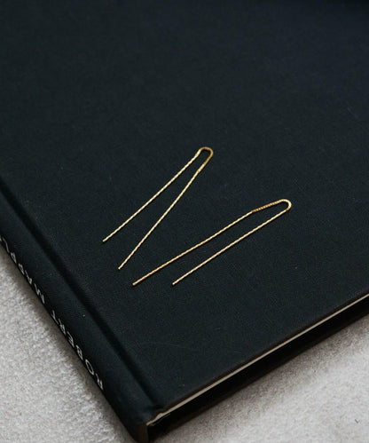 【GALENA/ガレナ】SV925細款耳環