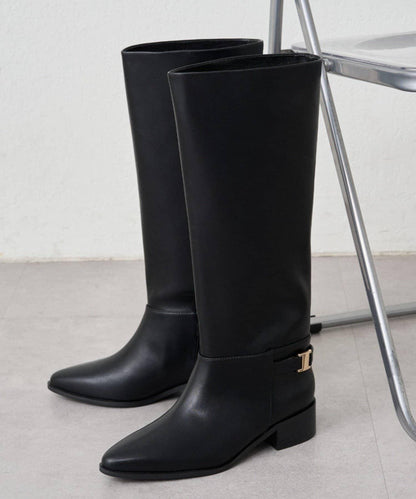 【GALENA/ガレナ】寬筒長靴