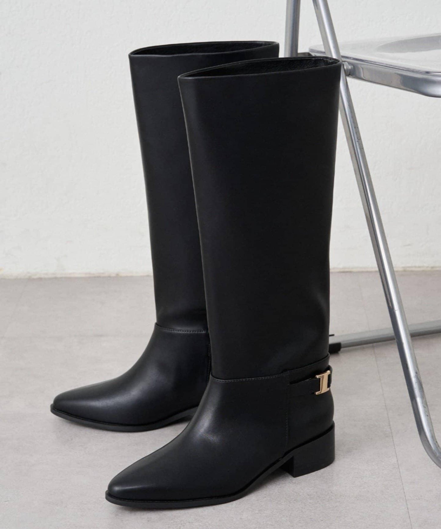 【GALENA/ガレナ】寬筒長靴