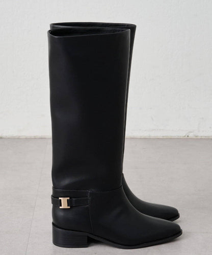 【GALENA/ガレナ】寬筒長靴