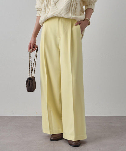 Loungedress 中心壓線闊腿褲