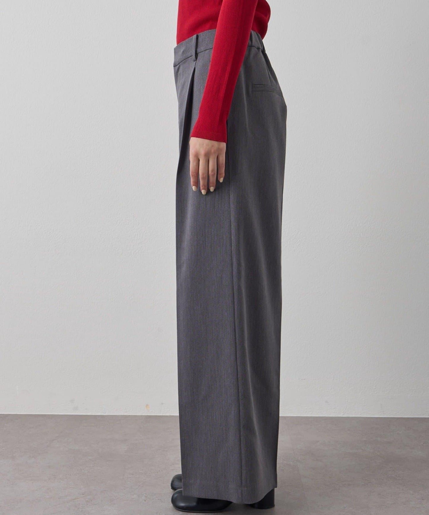 Loungedress 中心壓線闊腿褲