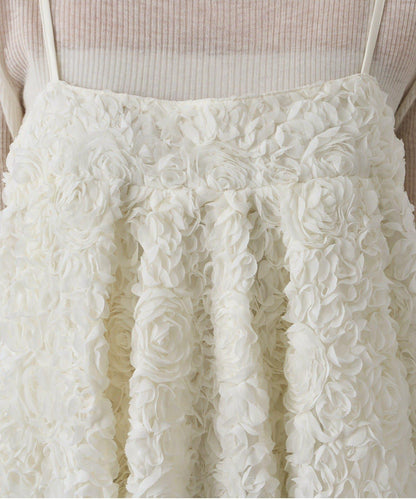 花卉圖案吊帶背心