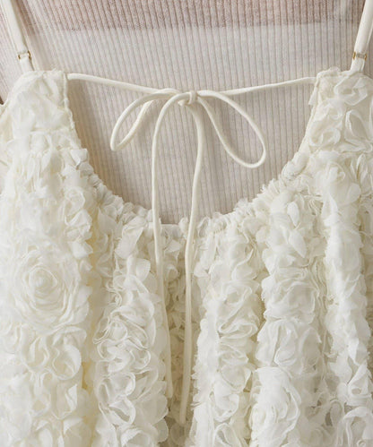 花卉圖案吊帶背心