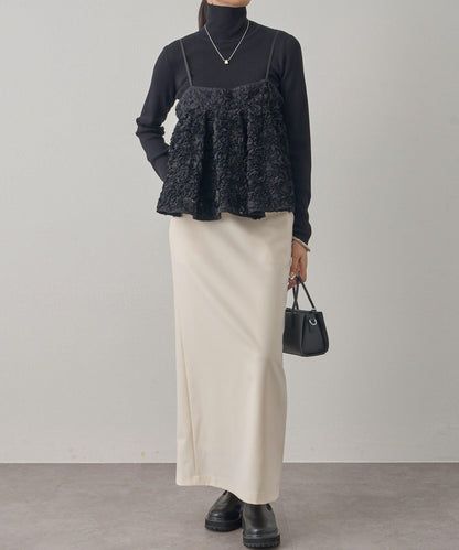 花卉圖案吊帶背心