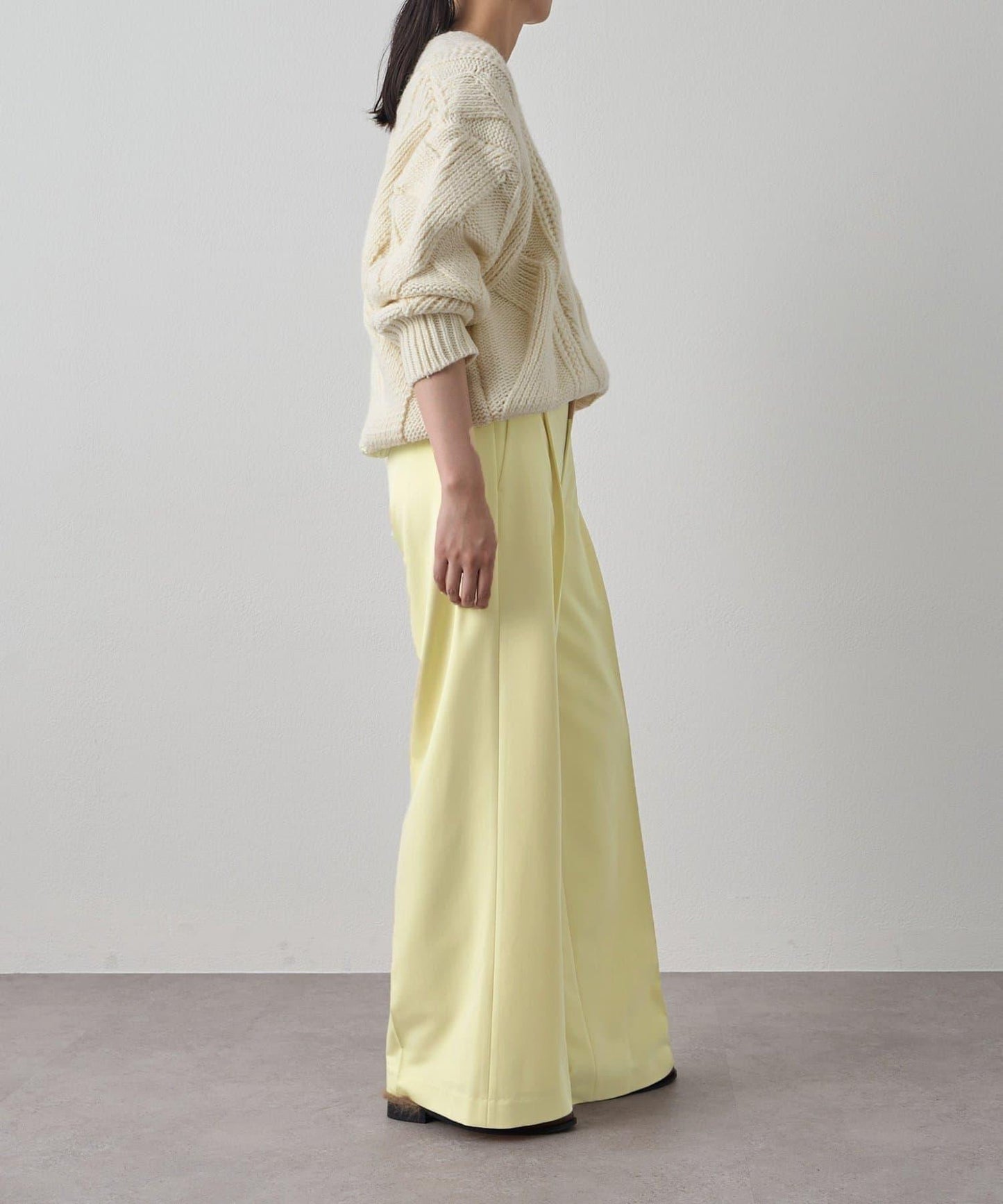 Loungedress 中心壓線闊腿褲