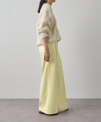 Loungedress 中心壓線闊腿褲