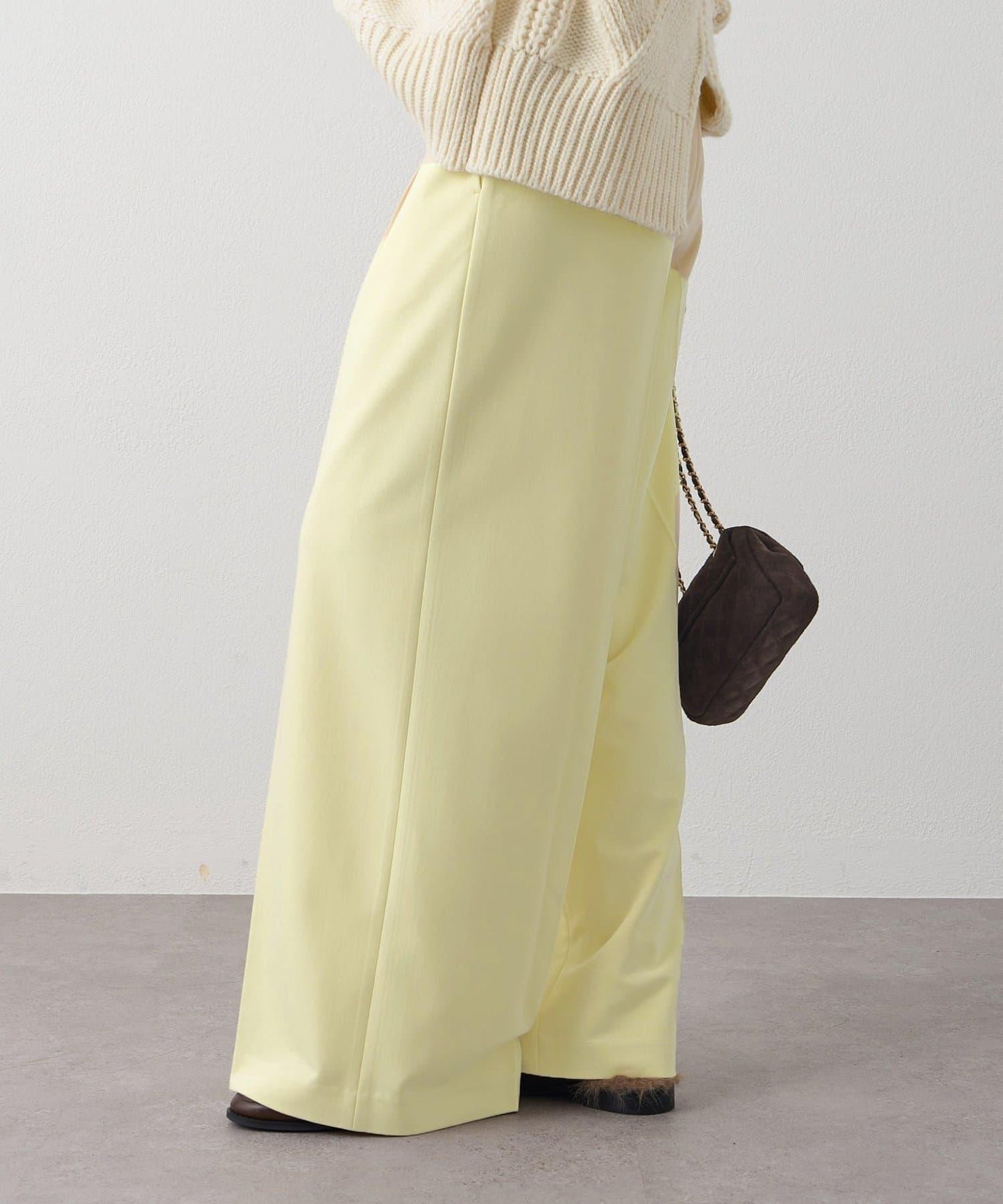 Loungedress 中心壓線闊腿褲