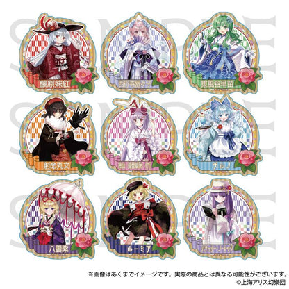 《東方Project》 藤原妹紅 復古風格貼紙