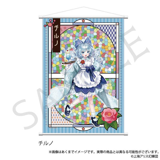 《東方Project》B2掛毯 琪露諾 和風少女ver.