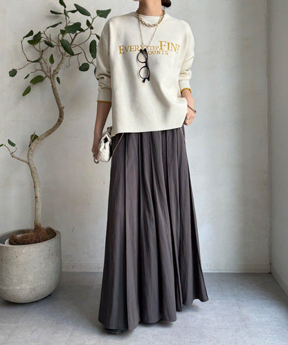 雙面提花標誌針織衫