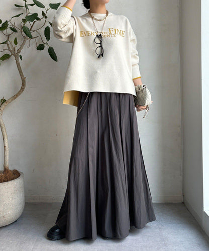 雙面提花標誌針織衫