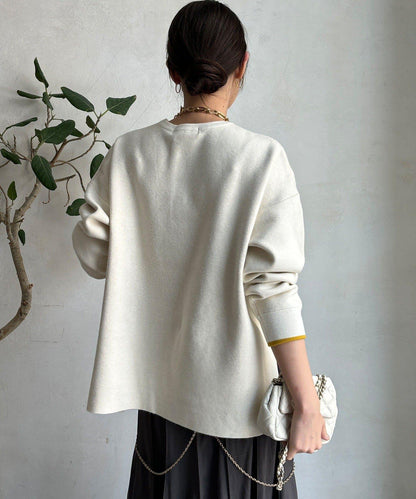 雙面提花標誌針織衫