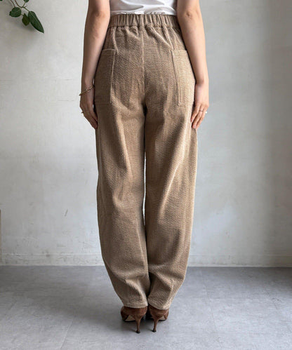 燈芯絨寬鬆長褲