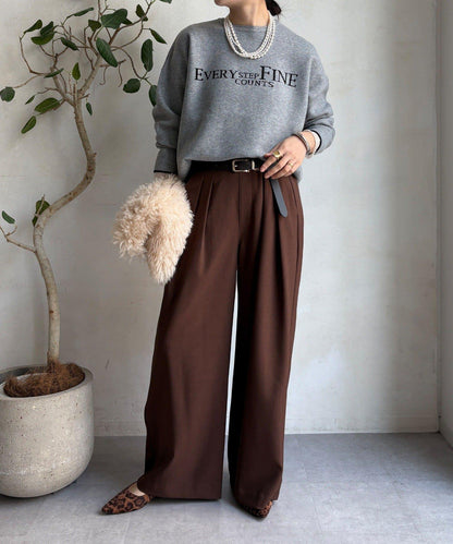 雙面提花標誌針織衫