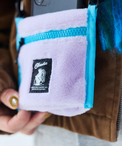 特別款毛絨錢包收納包