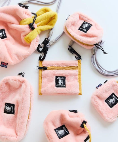 特別款毛絨錢包收納包