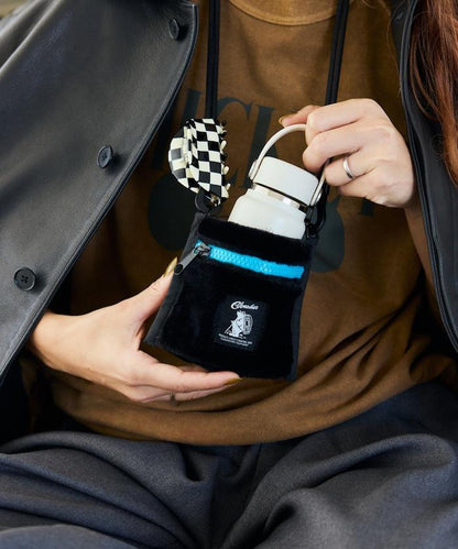 特別款毛絨錢包收納包