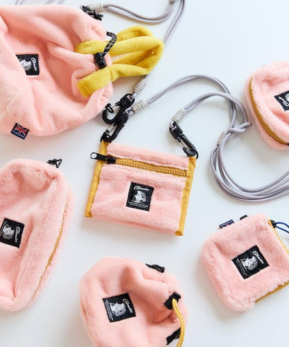 特別款毛絨錢包收納包