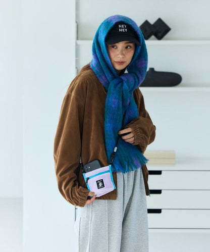 特別款毛絨錢包收納包