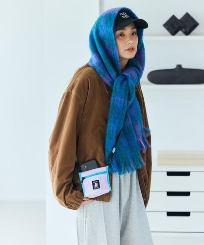 特別款毛絨錢包收納包