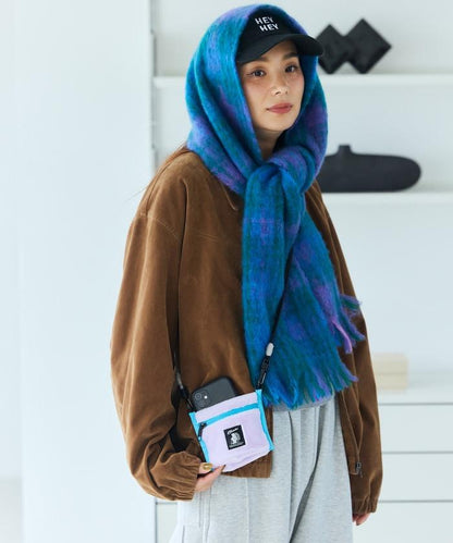 特別款毛絨錢包收納包