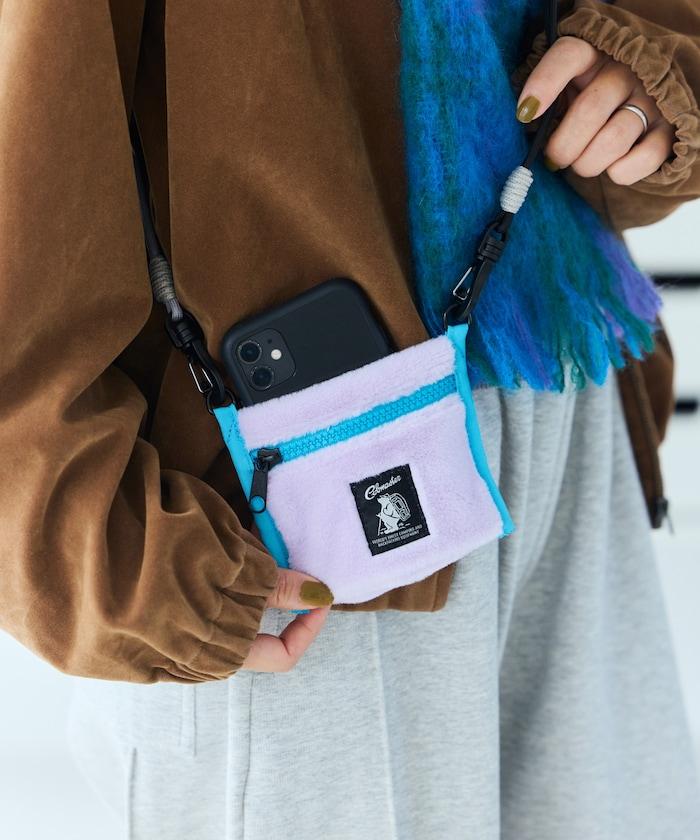 特別款毛絨錢包收納包