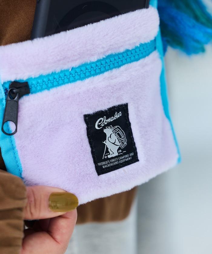 特別款毛絨錢包收納包