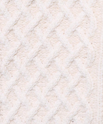 混色編織圓領針織衫