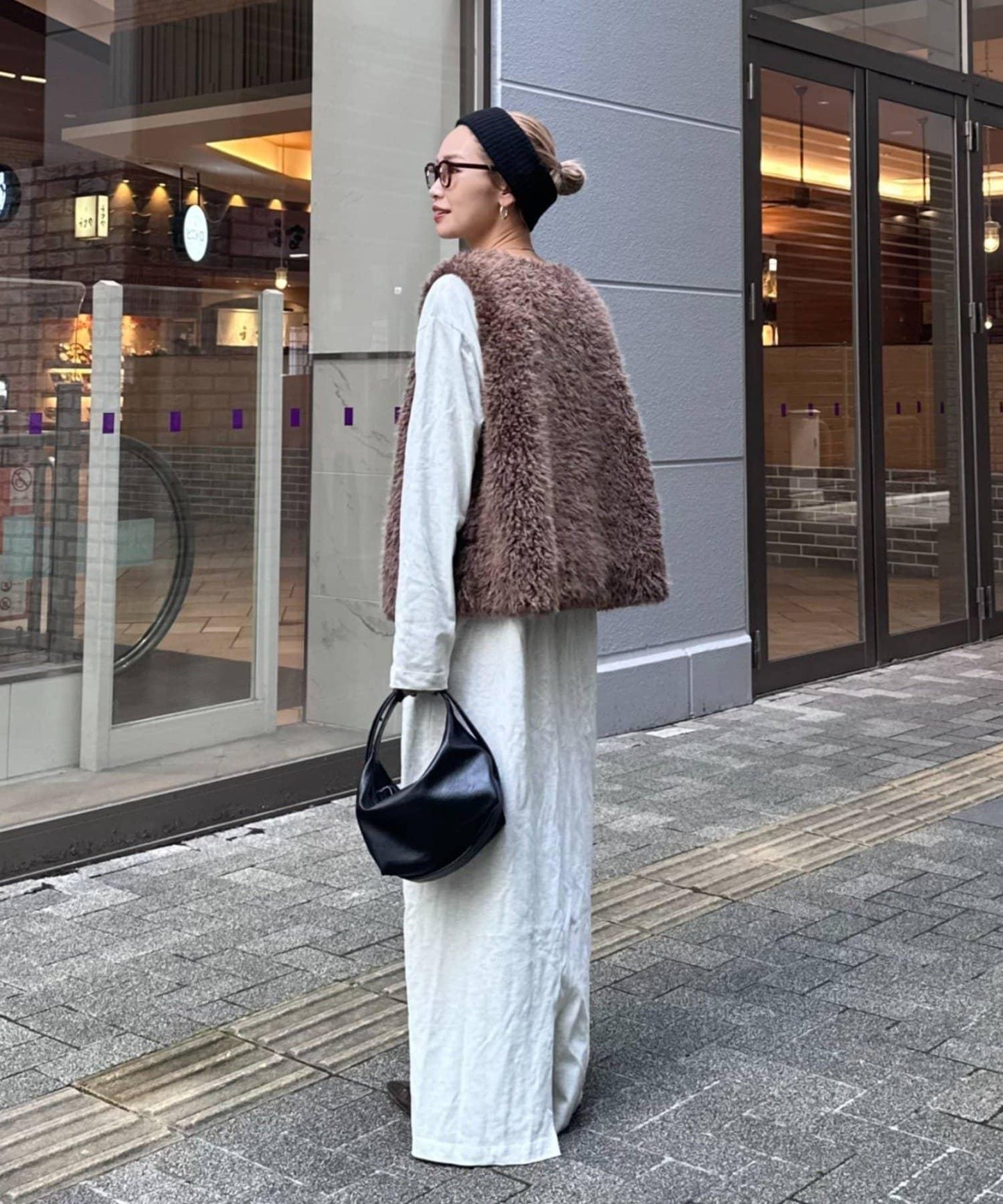 【パルクロ限定】PON企畫仿毛皮馬甲