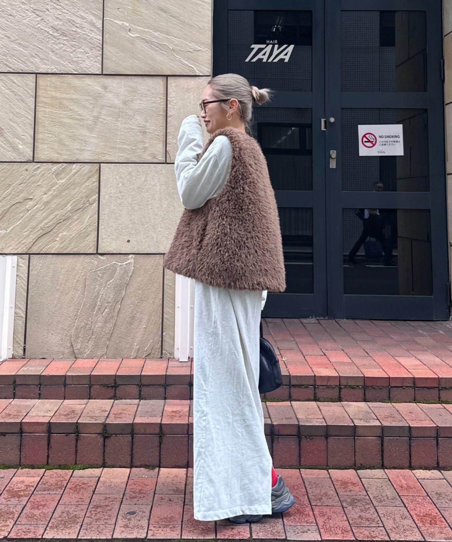 【パルクロ限定】PON企畫仿毛皮馬甲