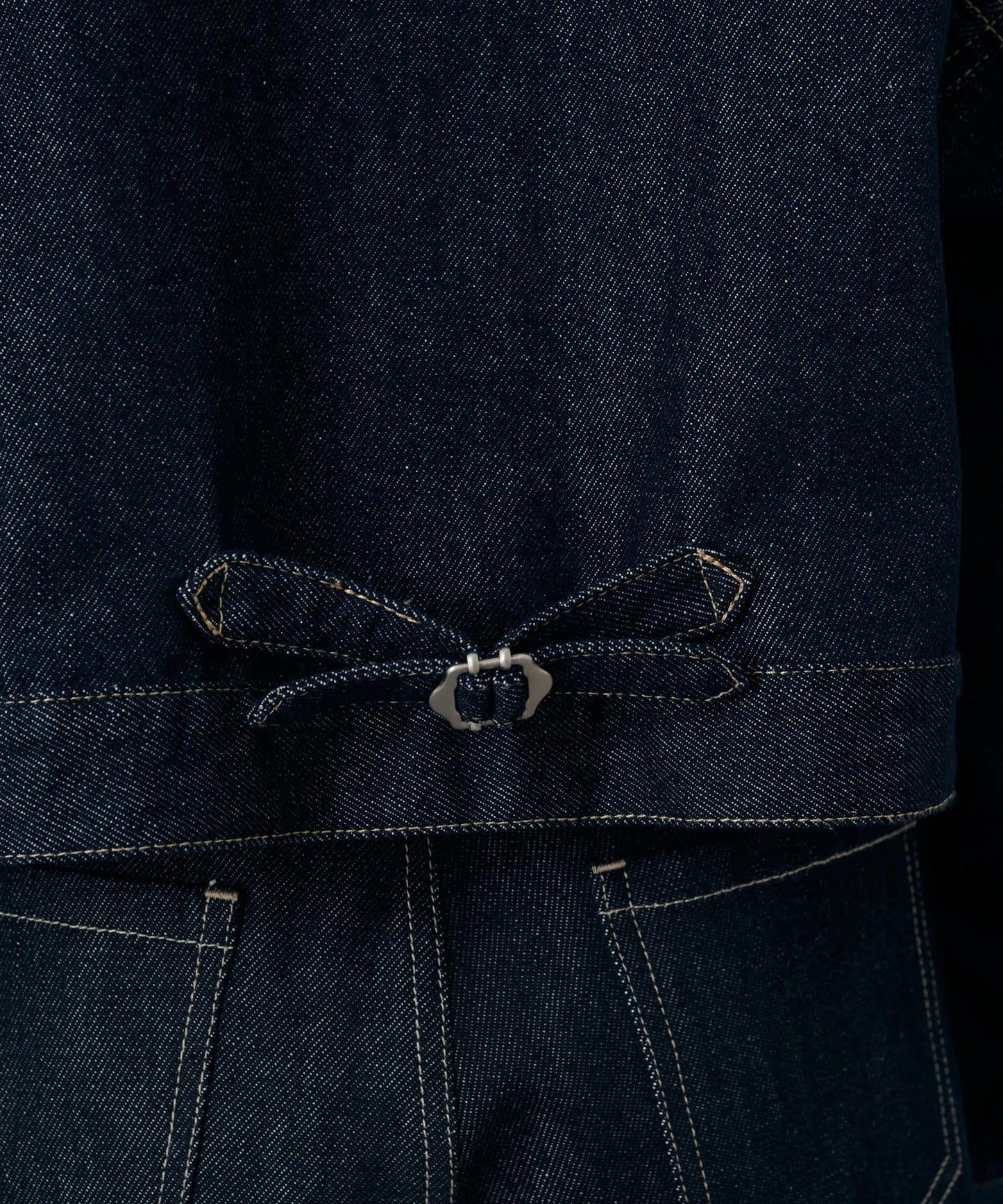 【mystic】[mline]標誌短款牛仔夾克