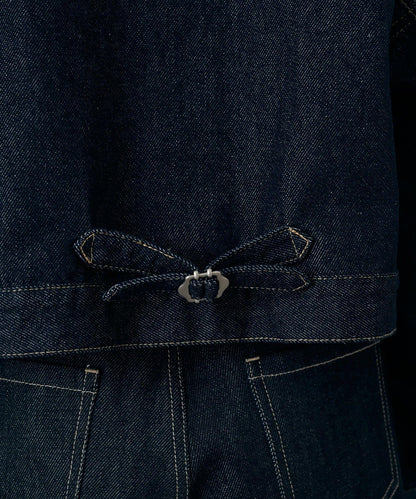 【mystic】[mline]標誌短款牛仔夾克