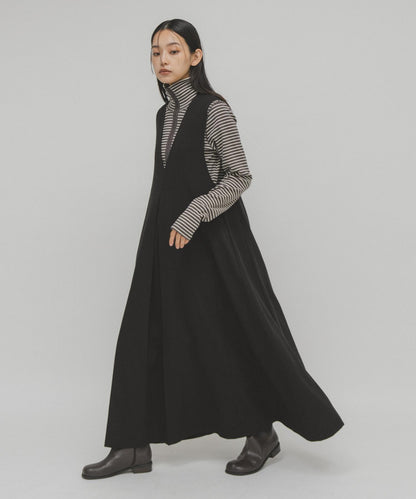 「部分網絡限定色」2WAY喇叭連體裙