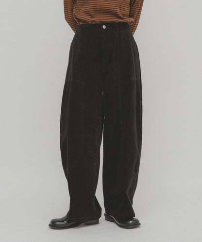 燈芯絨繭型長褲