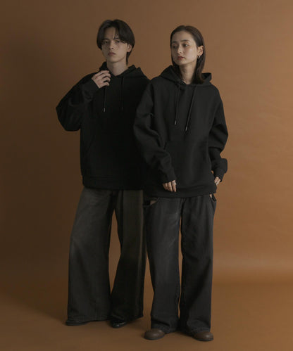 丹寧布連帽衛衣