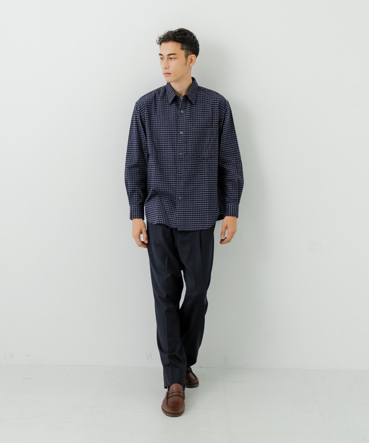 『UR TECH』磨毛棉襯衫