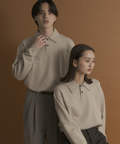 部分色 可水洗/防起球 彈力針織POLO衫