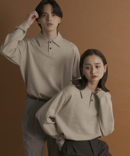 部分色 可水洗/防起球 彈力針織POLO衫