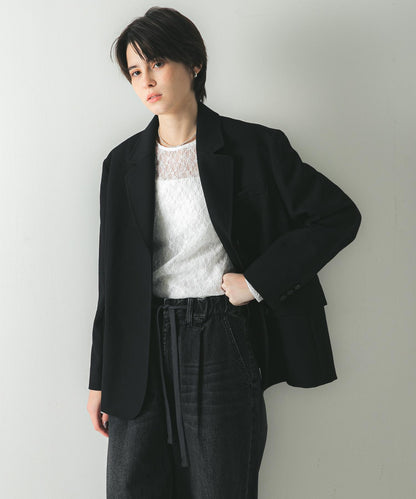 高捻羊毛西裝外套