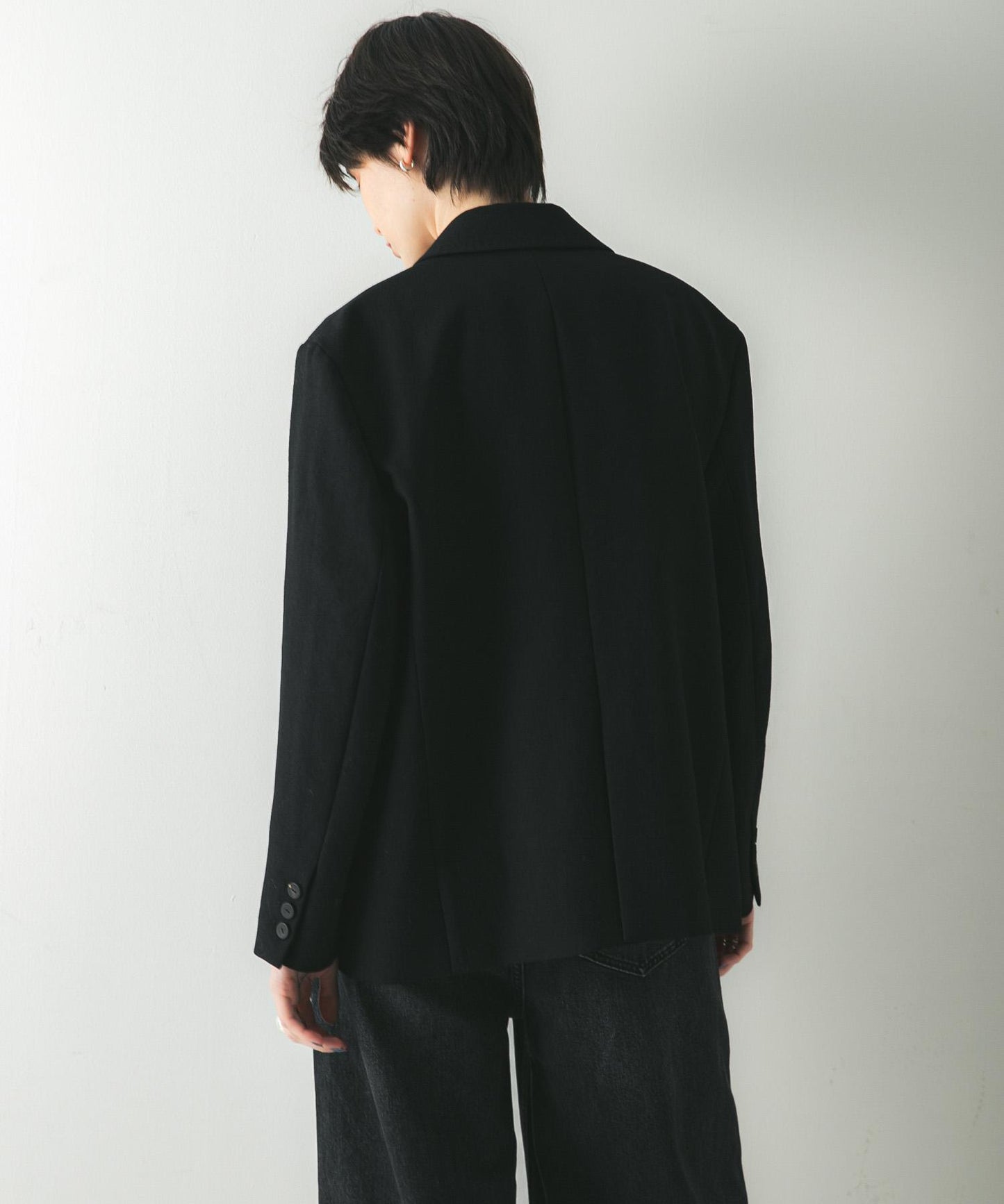 高捻羊毛西裝外套