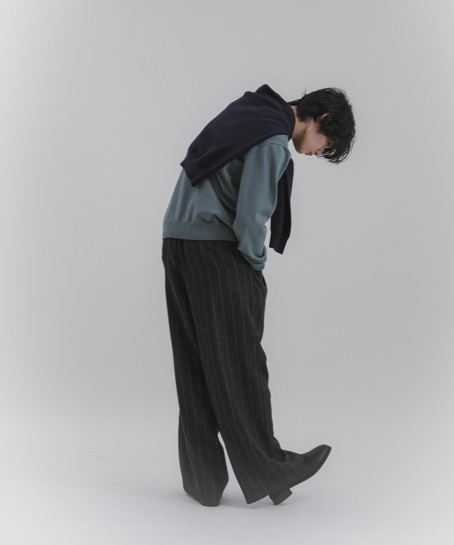 部分色 可水洗/防起球 彈力高領針織衫