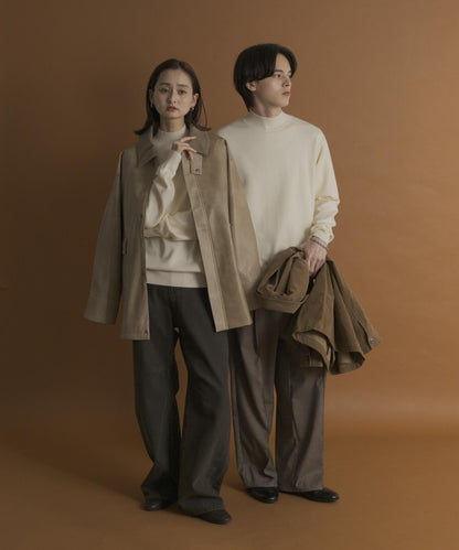 部分色 可水洗/防起球 彈力高領針織衫