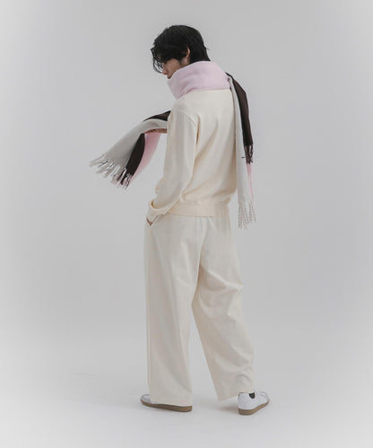 部分色 可水洗/防起球 彈力高領針織衫