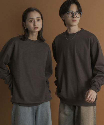 仿麂皮圓領衛衣