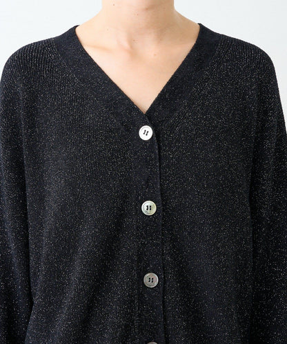 【優雅光澤】亮片毛線兩用開衫/預計11月下旬發貨